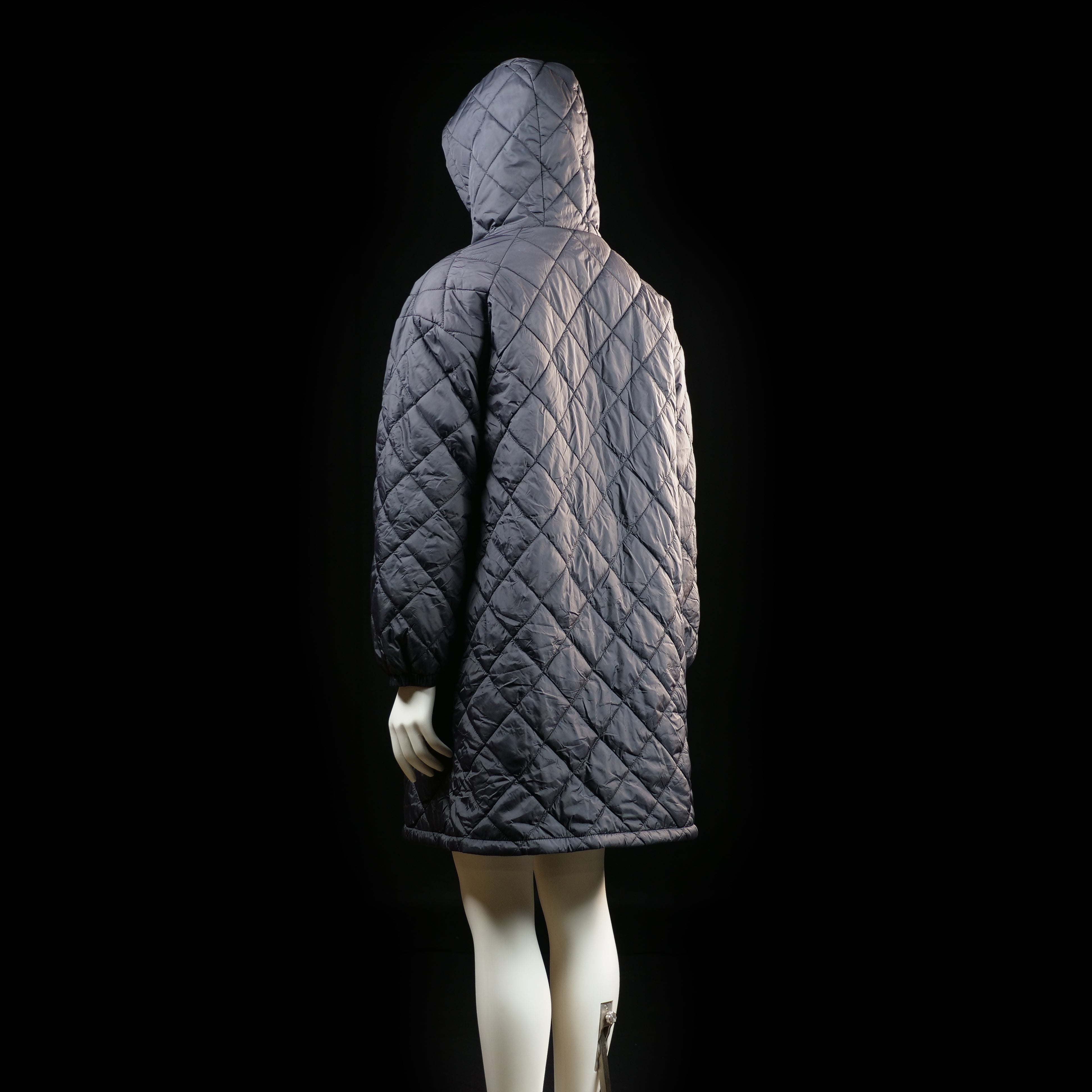 padded coat - Dark Gray - (Storlek: 2XL)