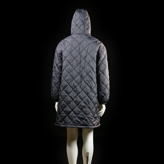 padded coat - Dark Gray - (Storlek: 2XL)