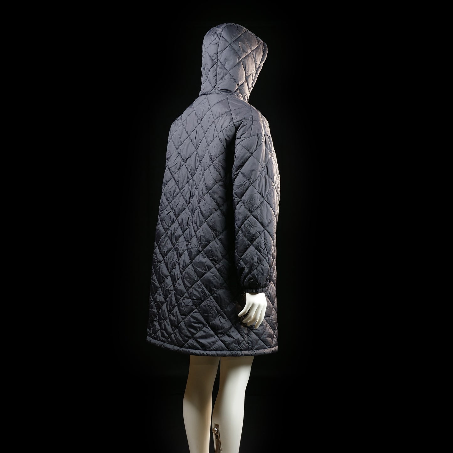 padded coat - Dark Gray - (Storlek: 2XL)