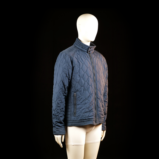 Izco - padded jacket - Navy - (Storlek: L)