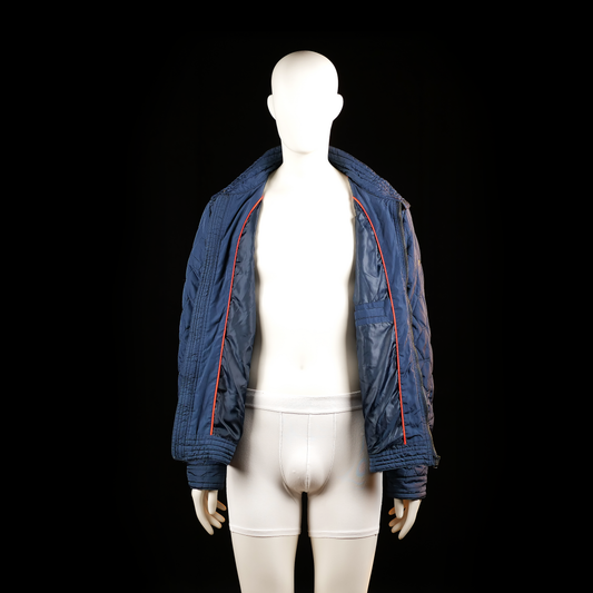 Izco - padded jacket - Navy - (Storlek: L)