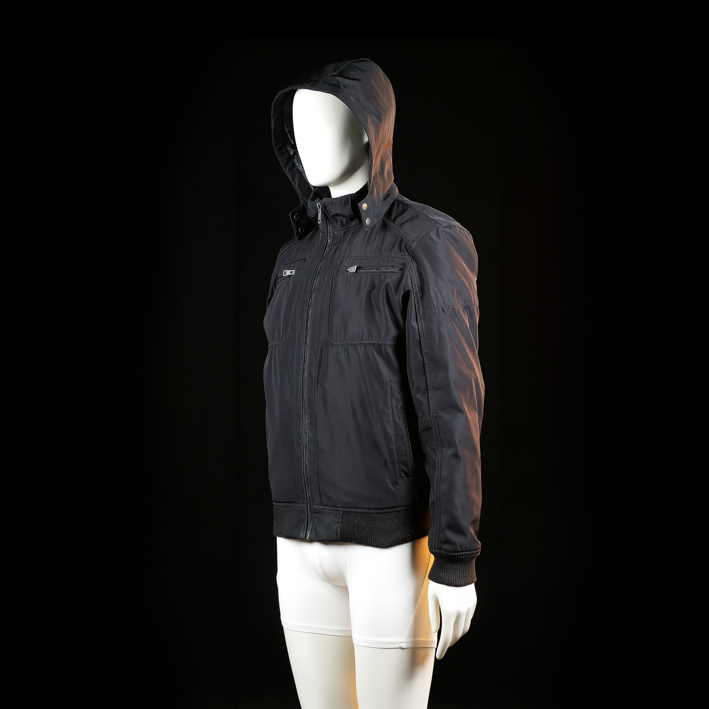 C&A Canda - windbreaker - Black - (Storlek: S)