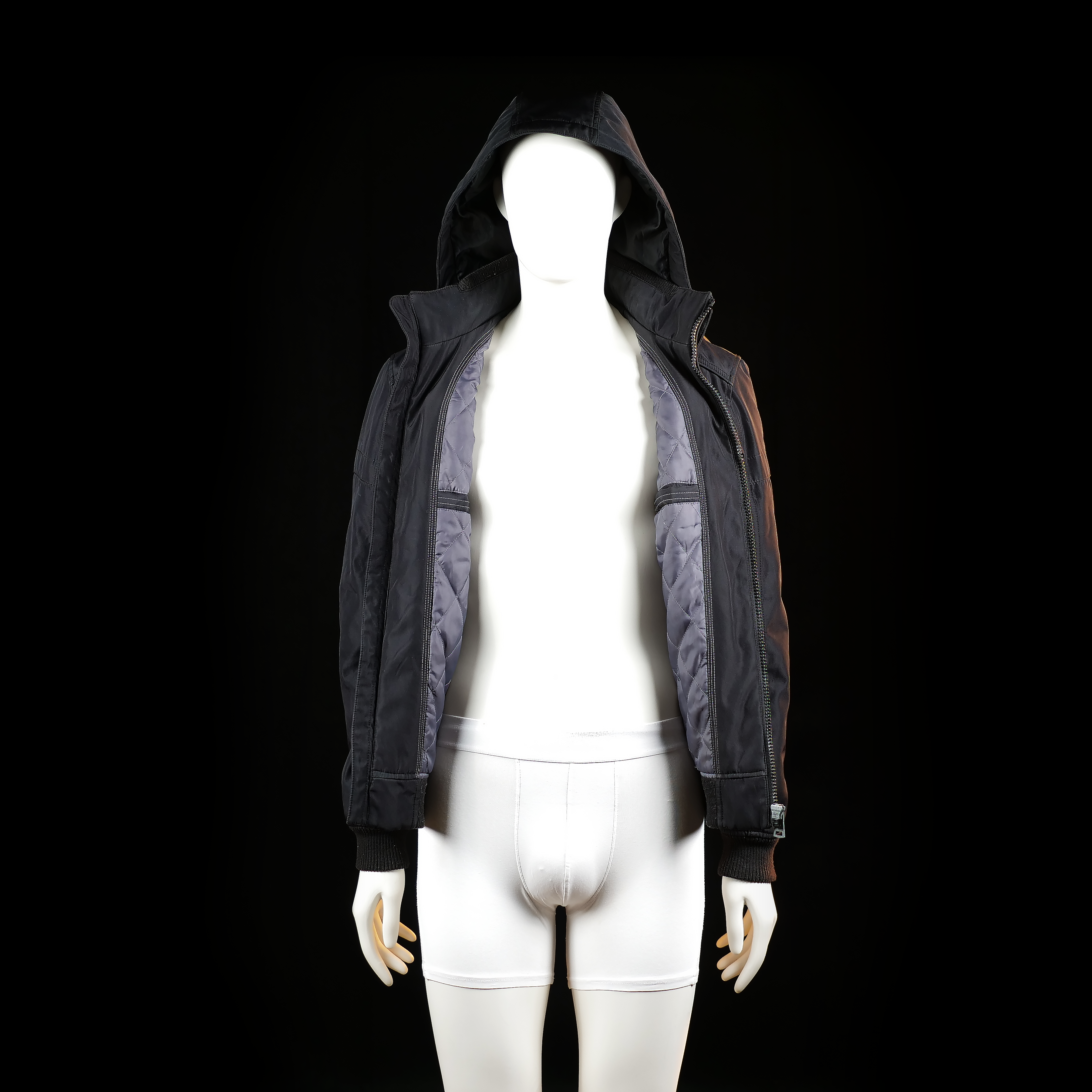 C&A Canda - windbreaker - Black - (Storlek: S)