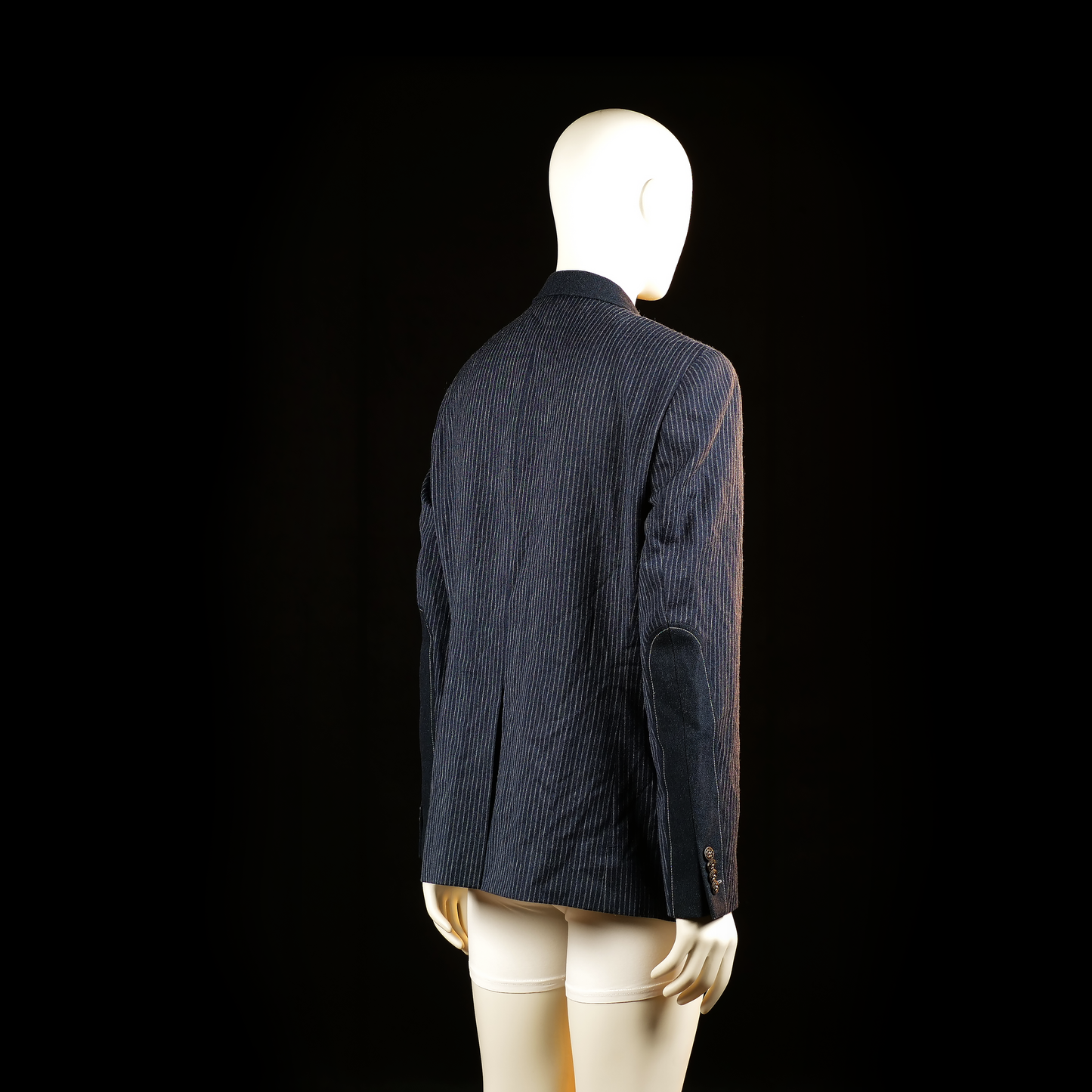 7 Square - blazer - Navy, White - (Storlek: 52)