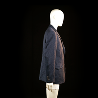 7 Square - blazer - Navy, White - (Storlek: 52)