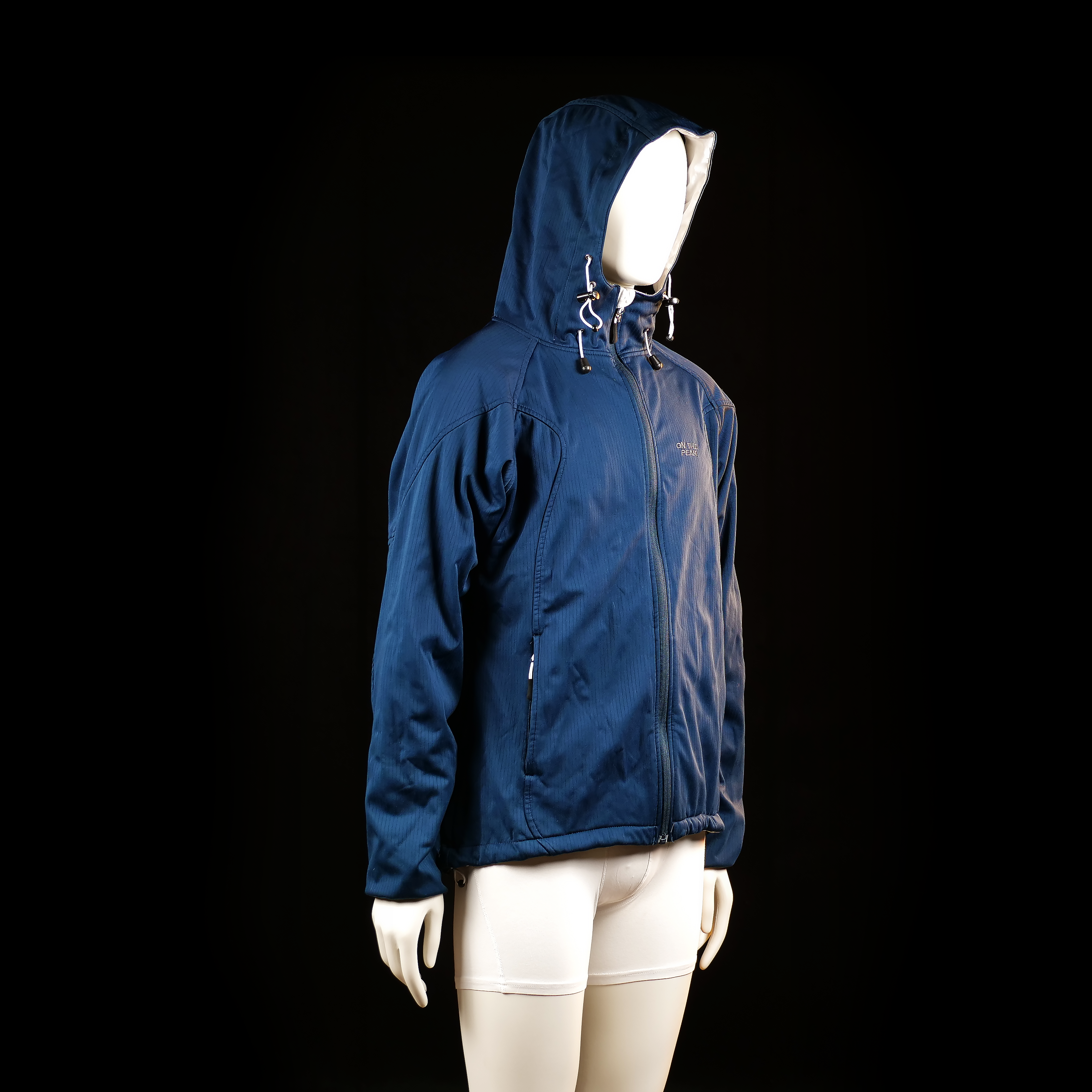 On The Peak - windbreaker - Navy - (Storlek: 44)