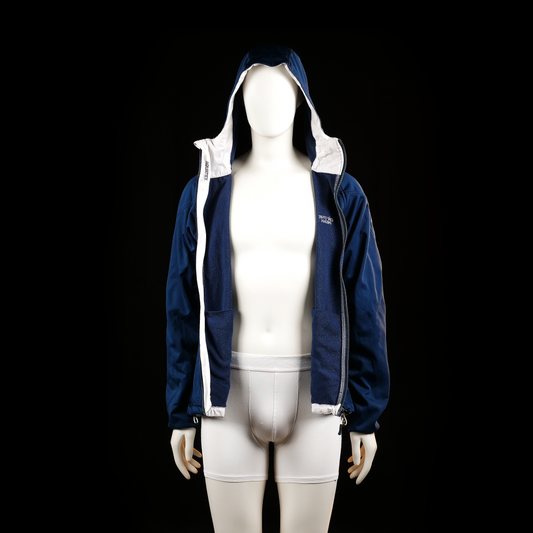 On The Peak - windbreaker - Navy - (Storlek: 44)