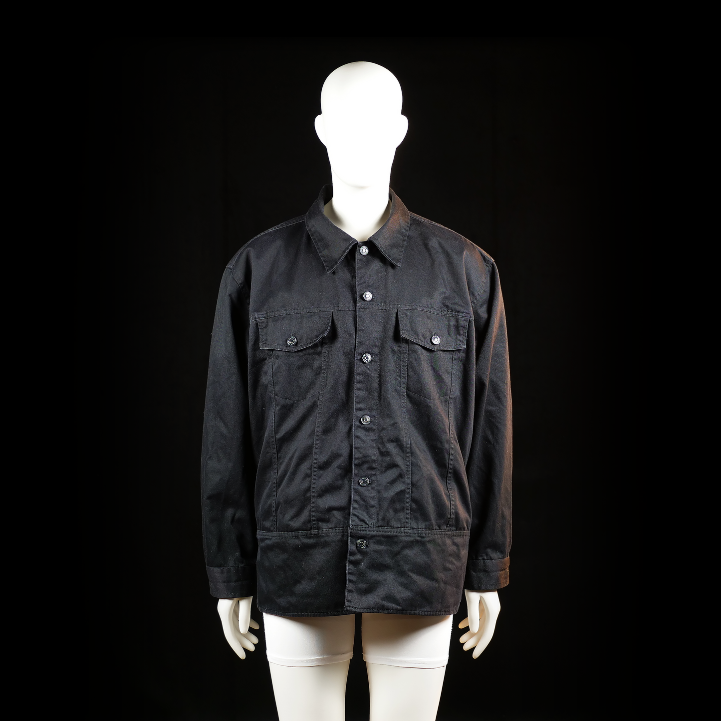 Weekday - trucker jacket - Black - (Storlek: XL)