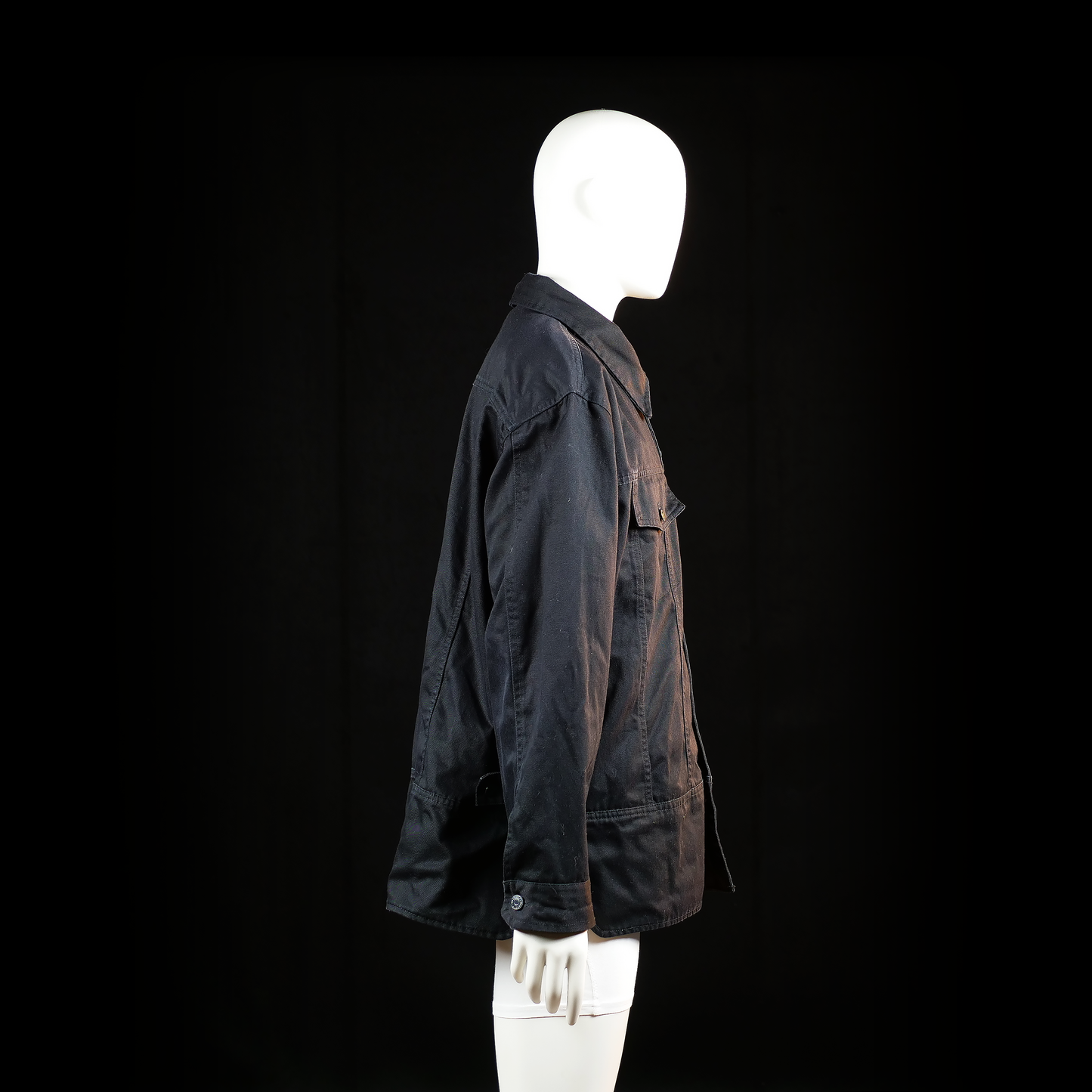 Weekday - trucker jacket - Black - (Storlek: XL)