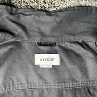 Weekday - trucker jacket - Black - (Storlek: XL)