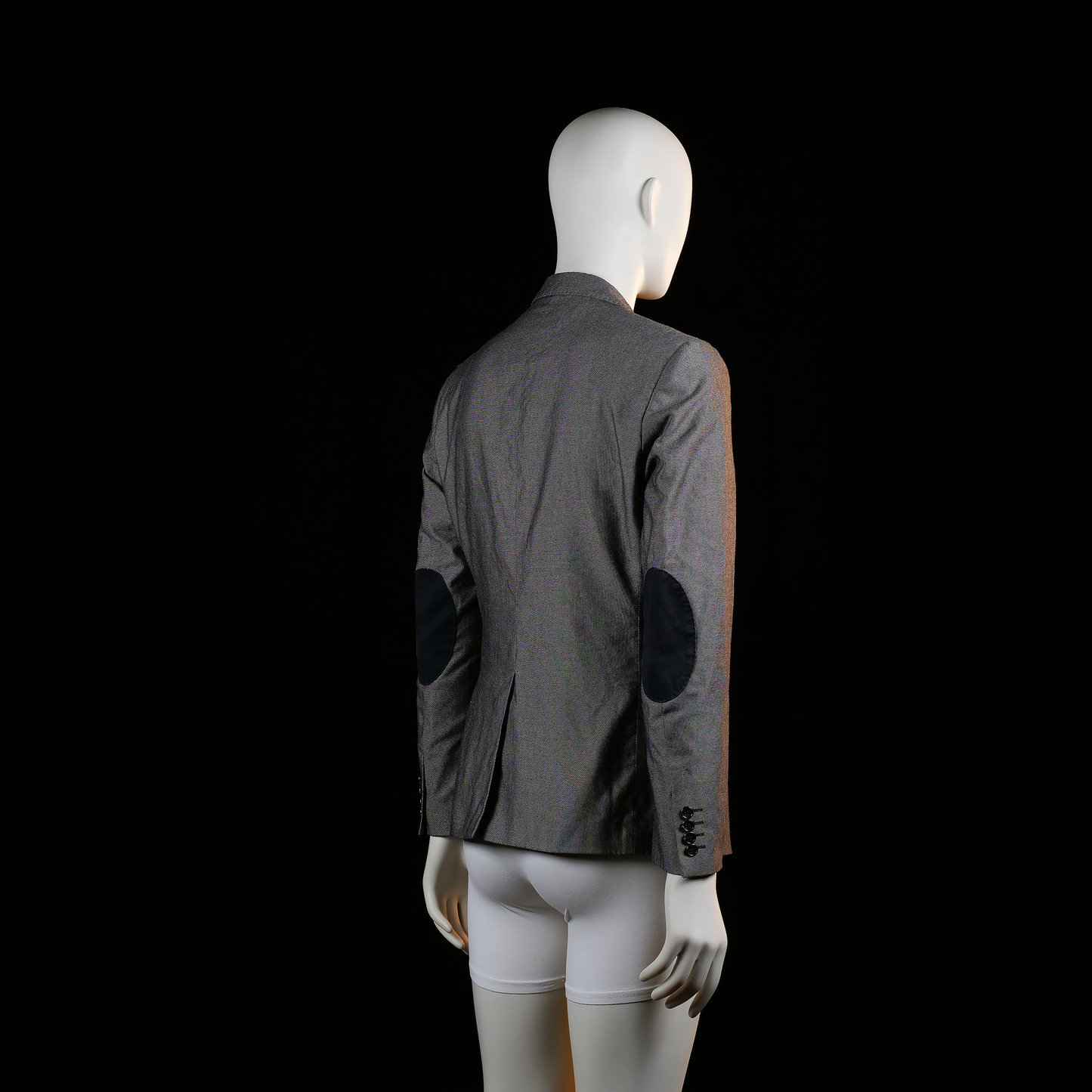 H&M - blazer - Gray, Black - (Storlek: 48)