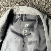 H&M - blazer - Gray, Black - (Storlek: 48)
