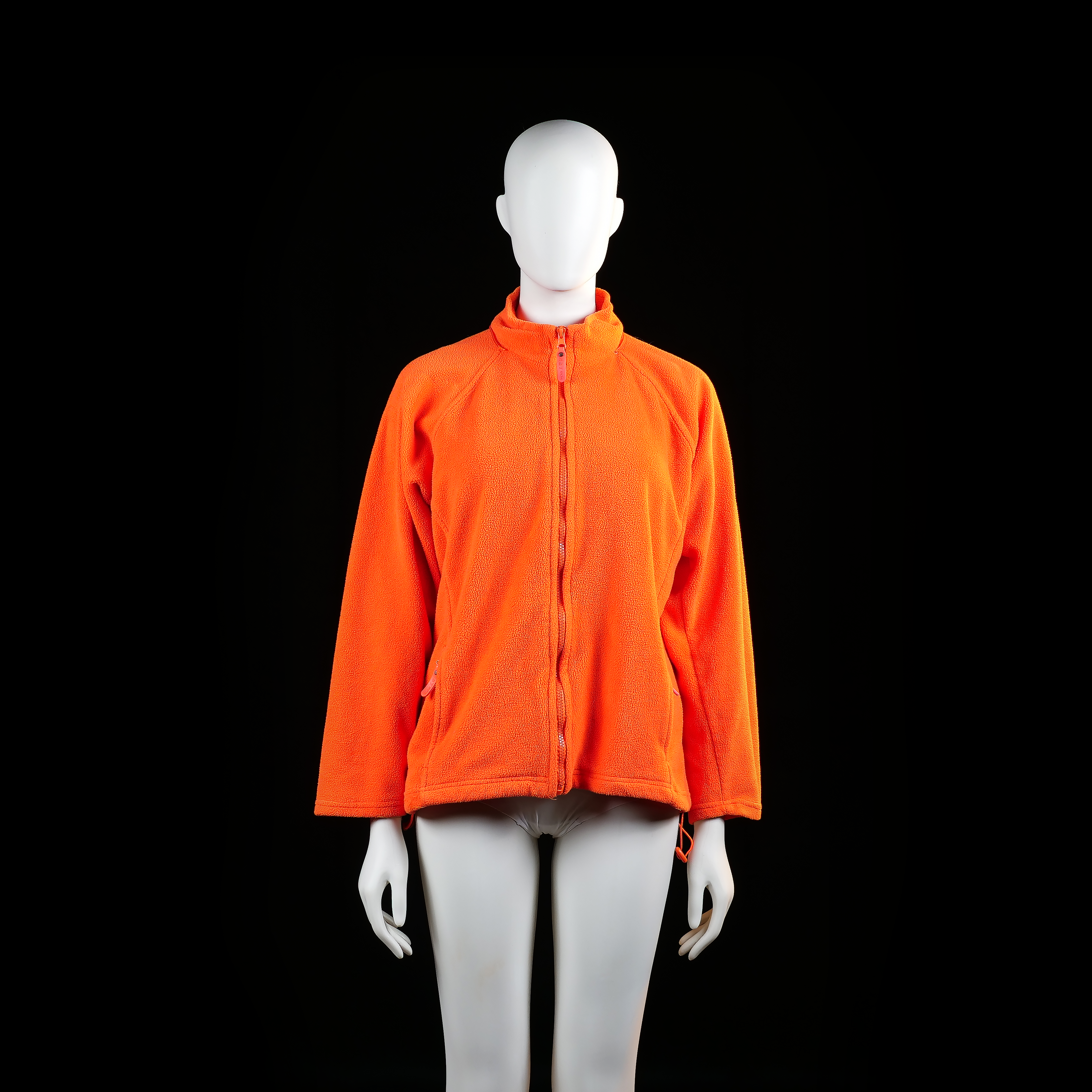 N&Y - fleece jacket - Orange - (Storlek: L)