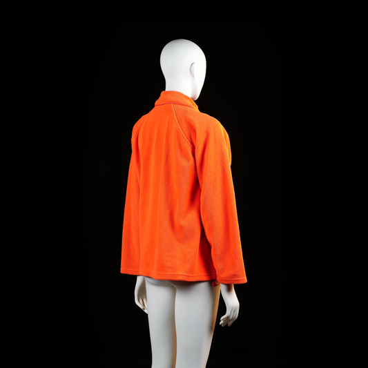 N&Y - fleece jacket - Orange - (Storlek: L)