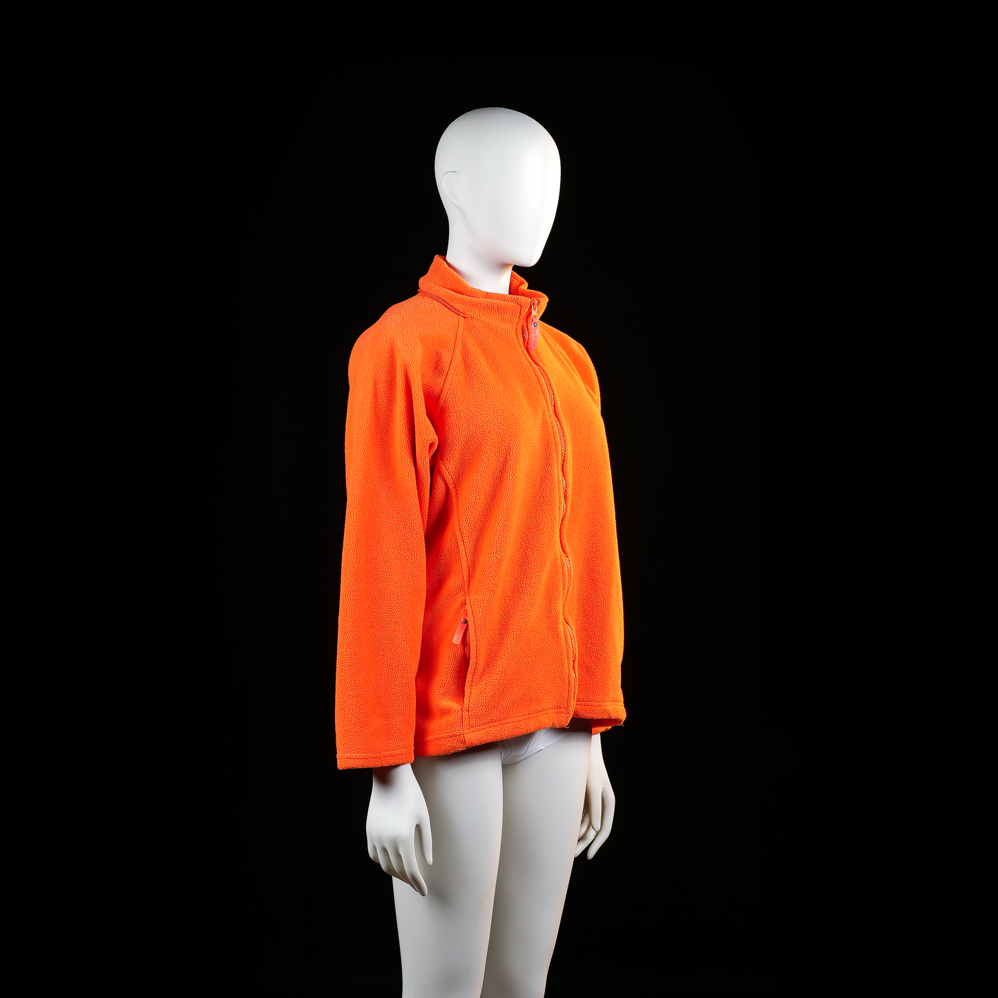 N&Y - fleece jacket - Orange - (Storlek: L)