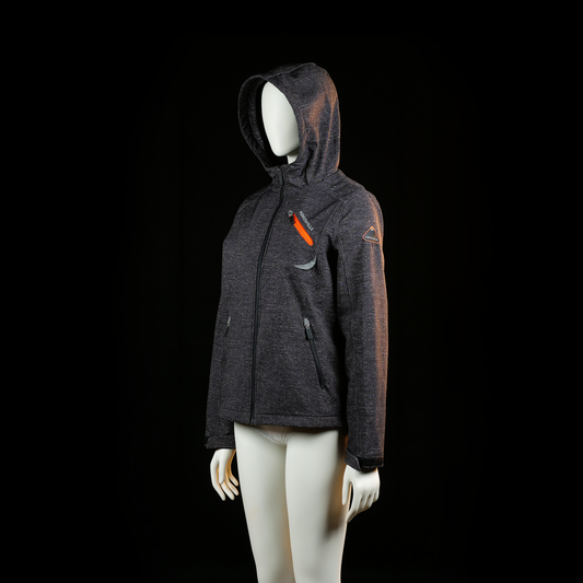 Northville - sport jacket - Dark Gray, Orange - (Storlek: 164)