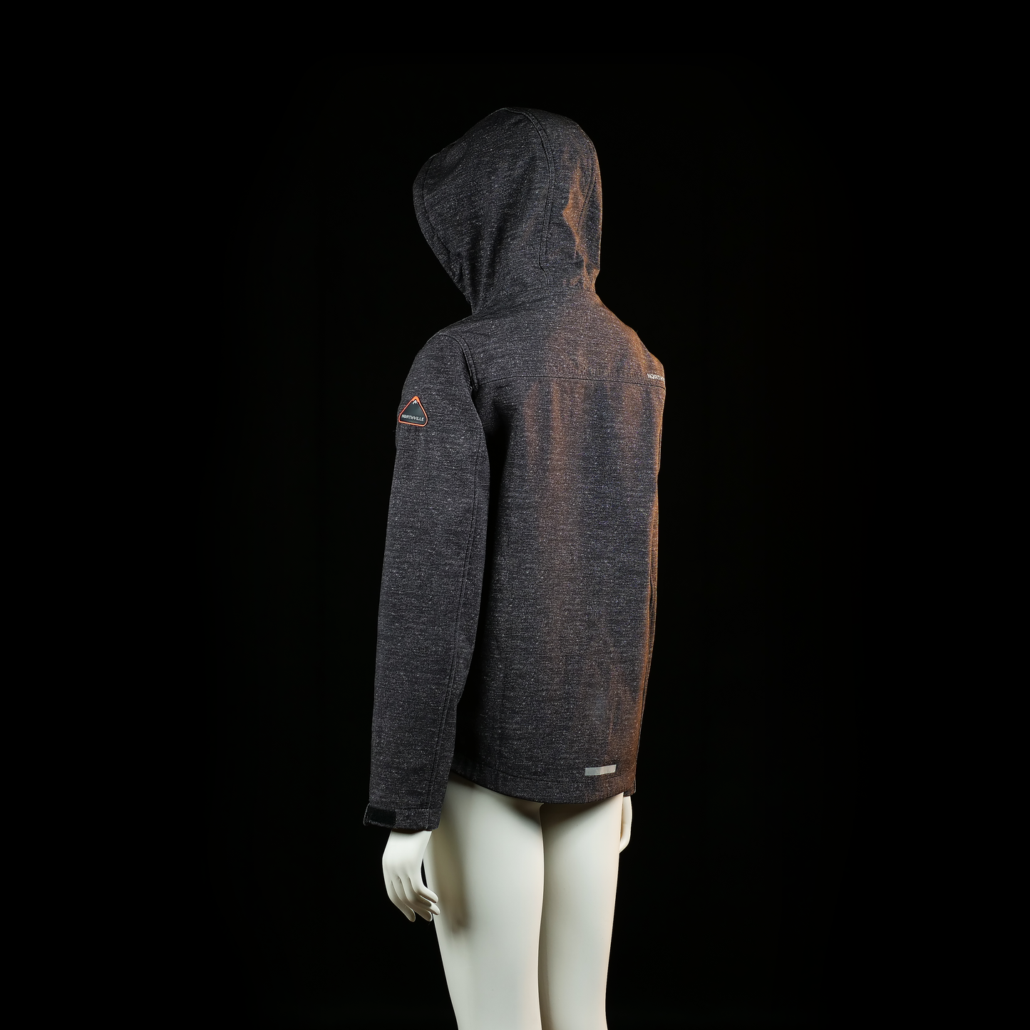 Northville - sport jacket - Dark Gray, Orange - (Storlek: 164)