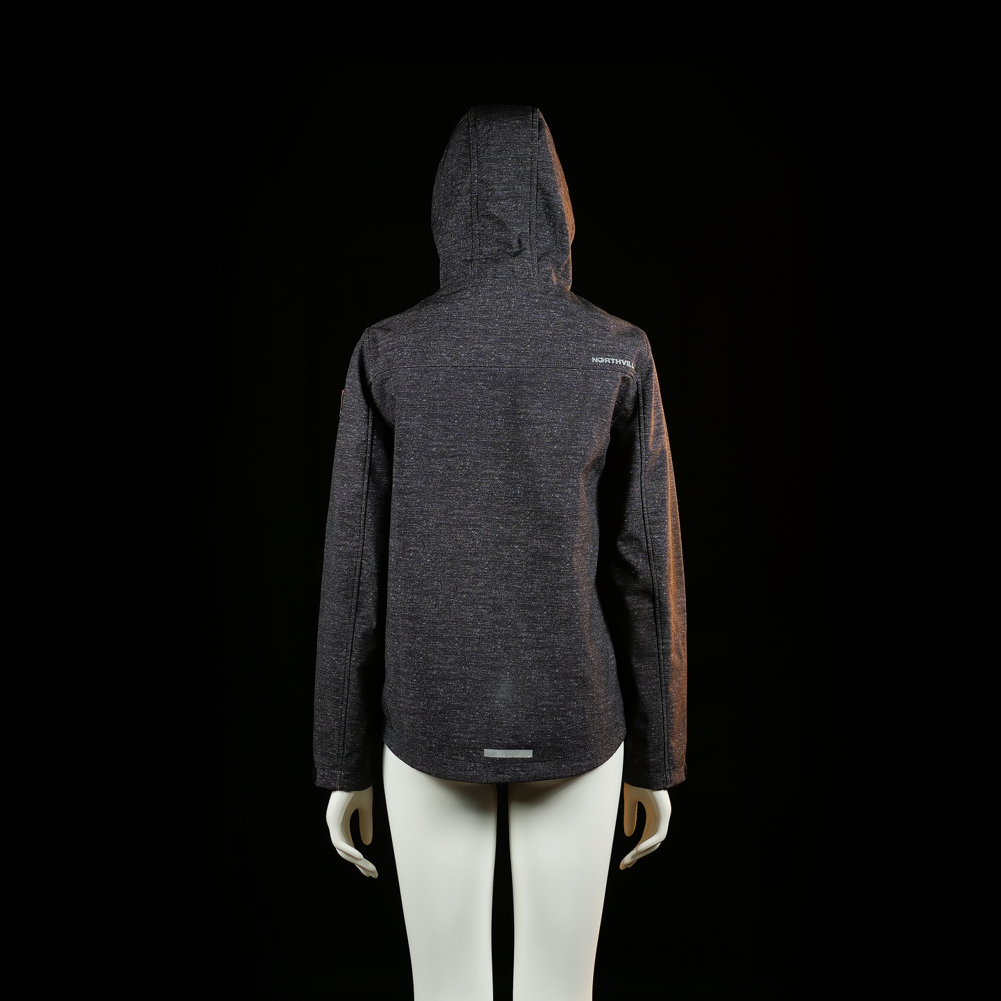 Northville - sport jacket - Dark Gray, Orange - (Storlek: 164)