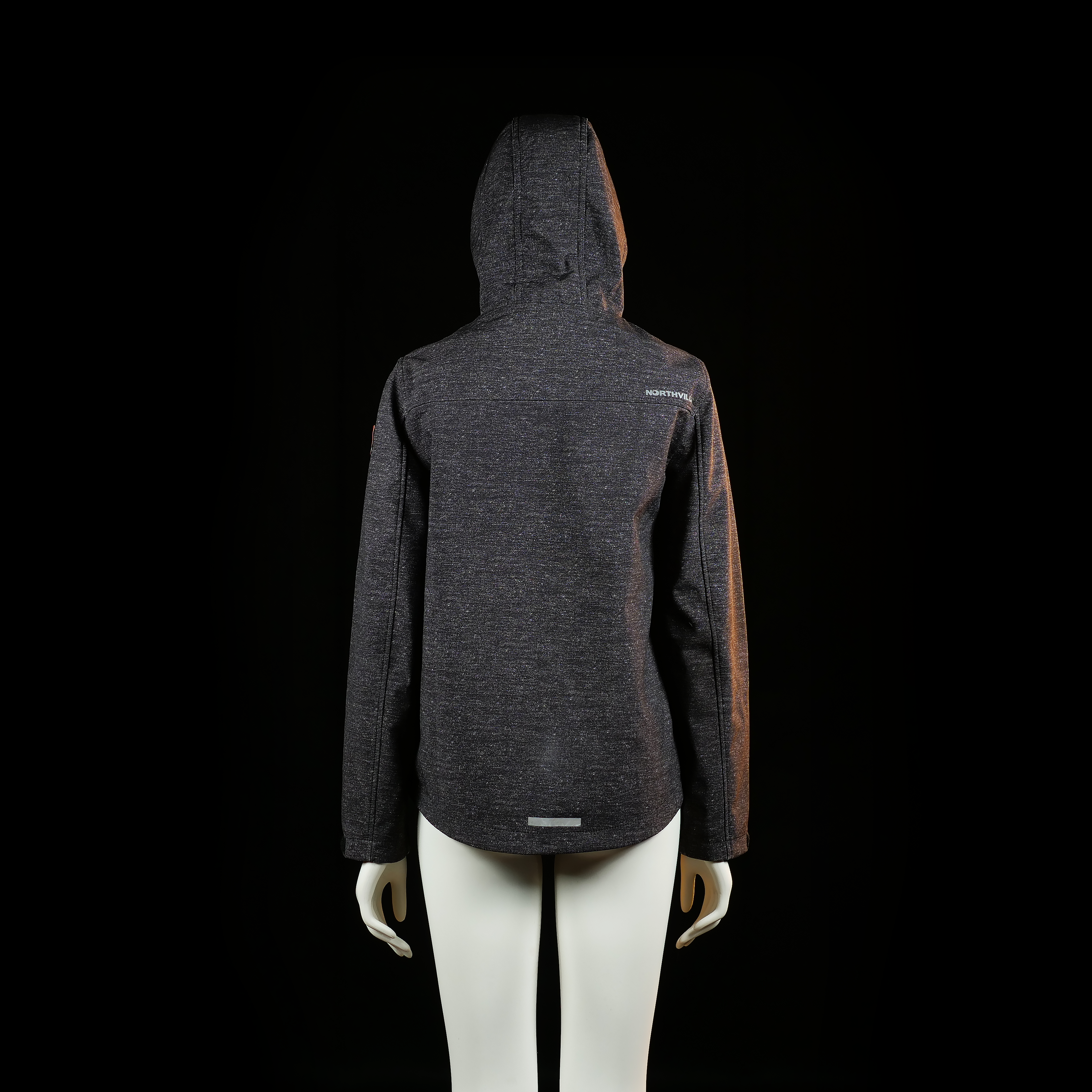 Northville - sport jacket - Dark Gray, Orange - (Storlek: 164)