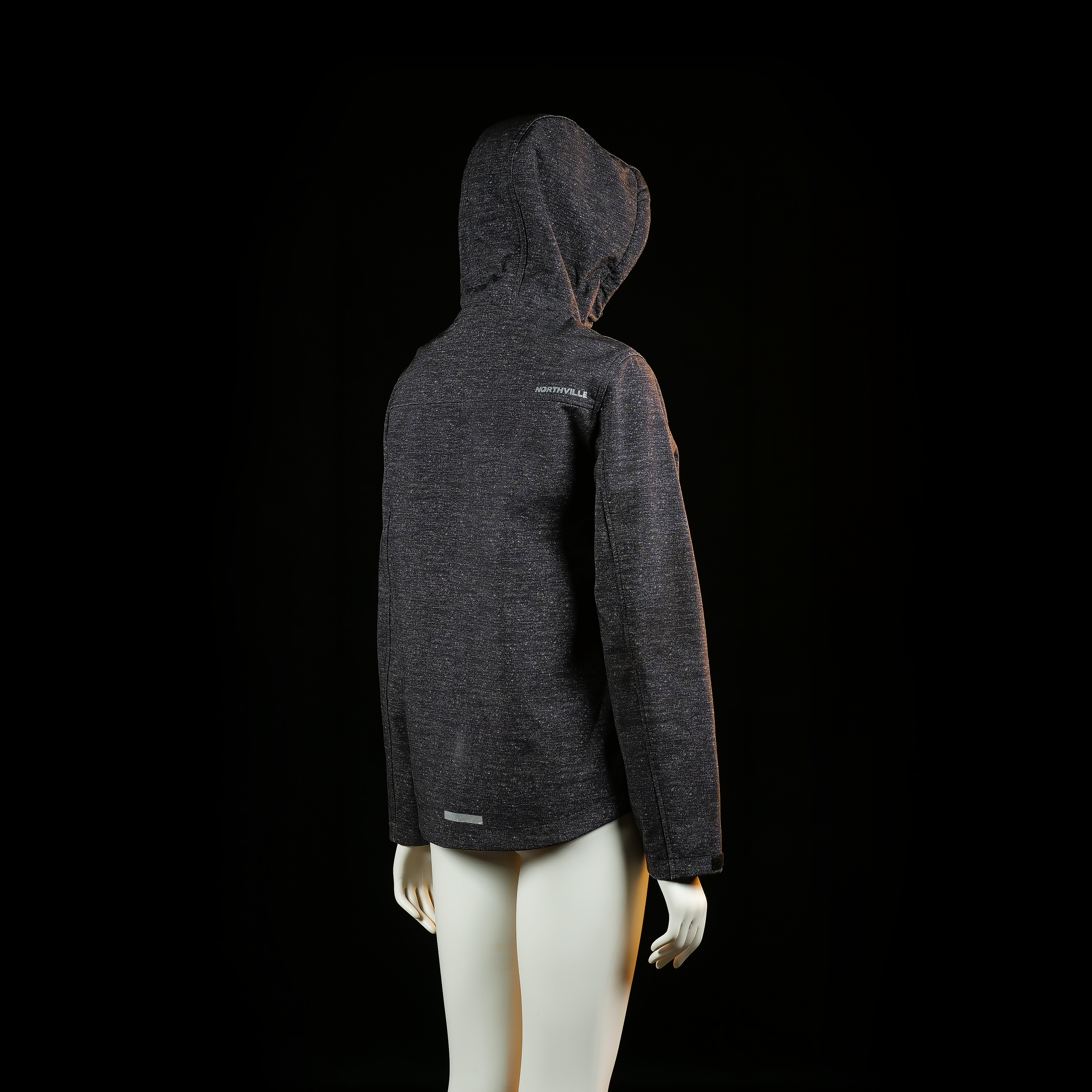 Northville - sport jacket - Dark Gray, Orange - (Storlek: 164)