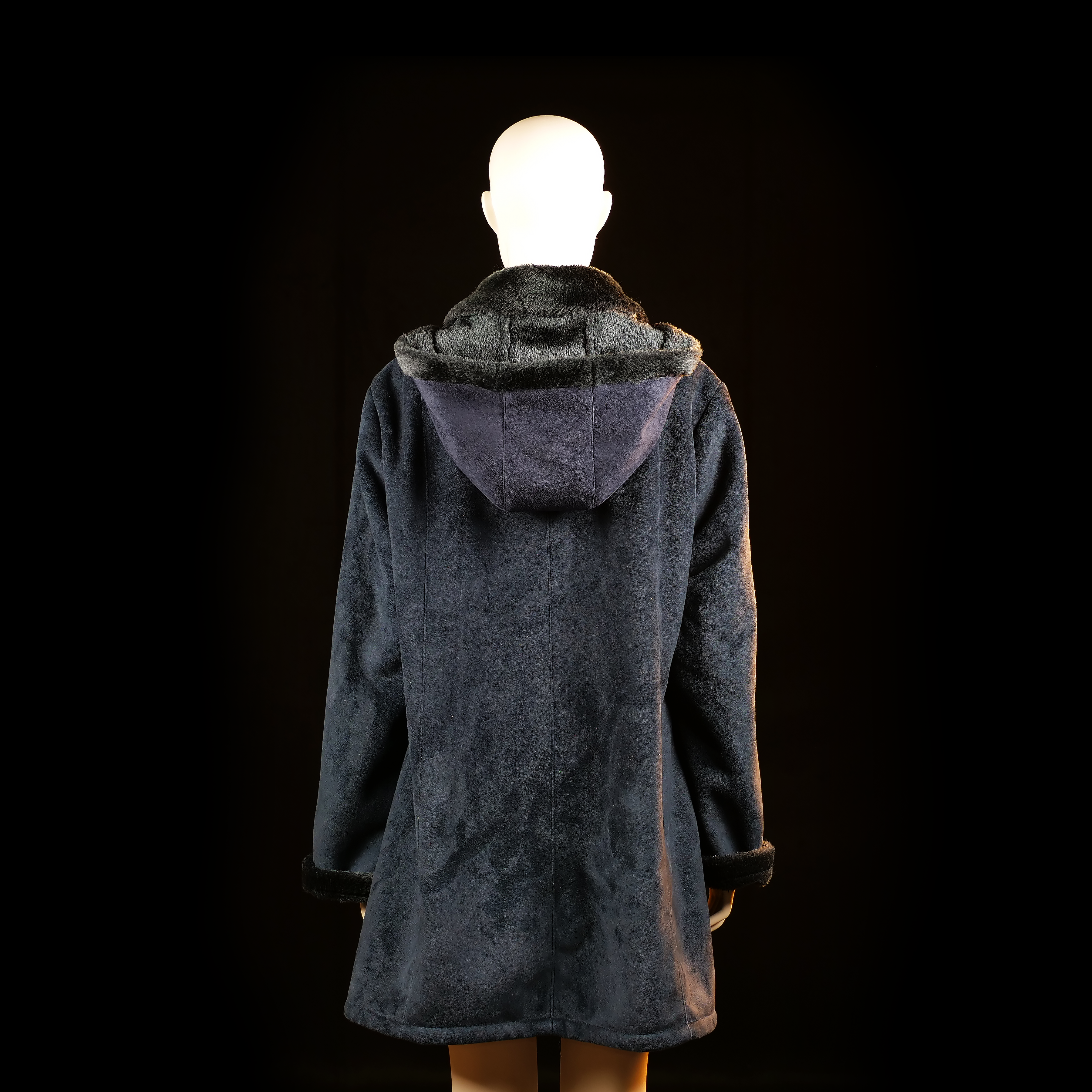 parka - Navy, Charcoal - (Storlek: 40)