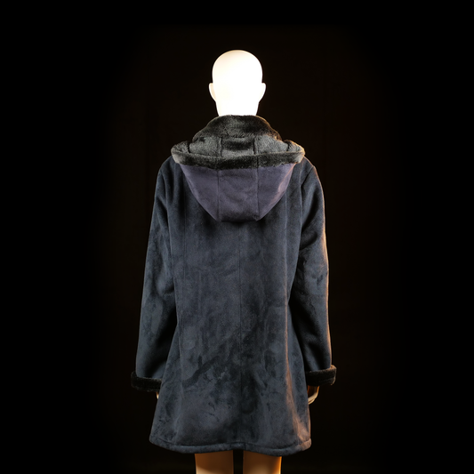 parka - Navy, Charcoal - (Storlek: 40)