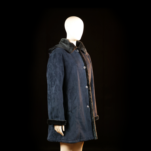 parka - Navy, Charcoal - (Storlek: 40)