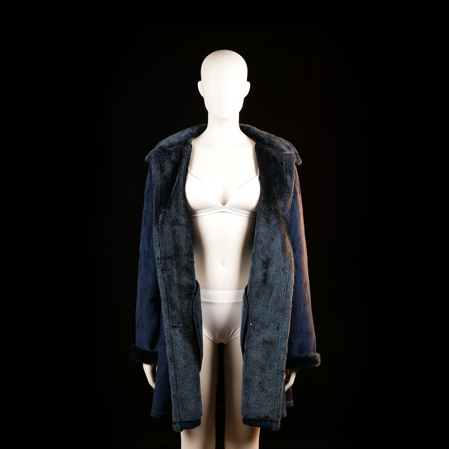 parka - Navy, Charcoal - (Storlek: 40)