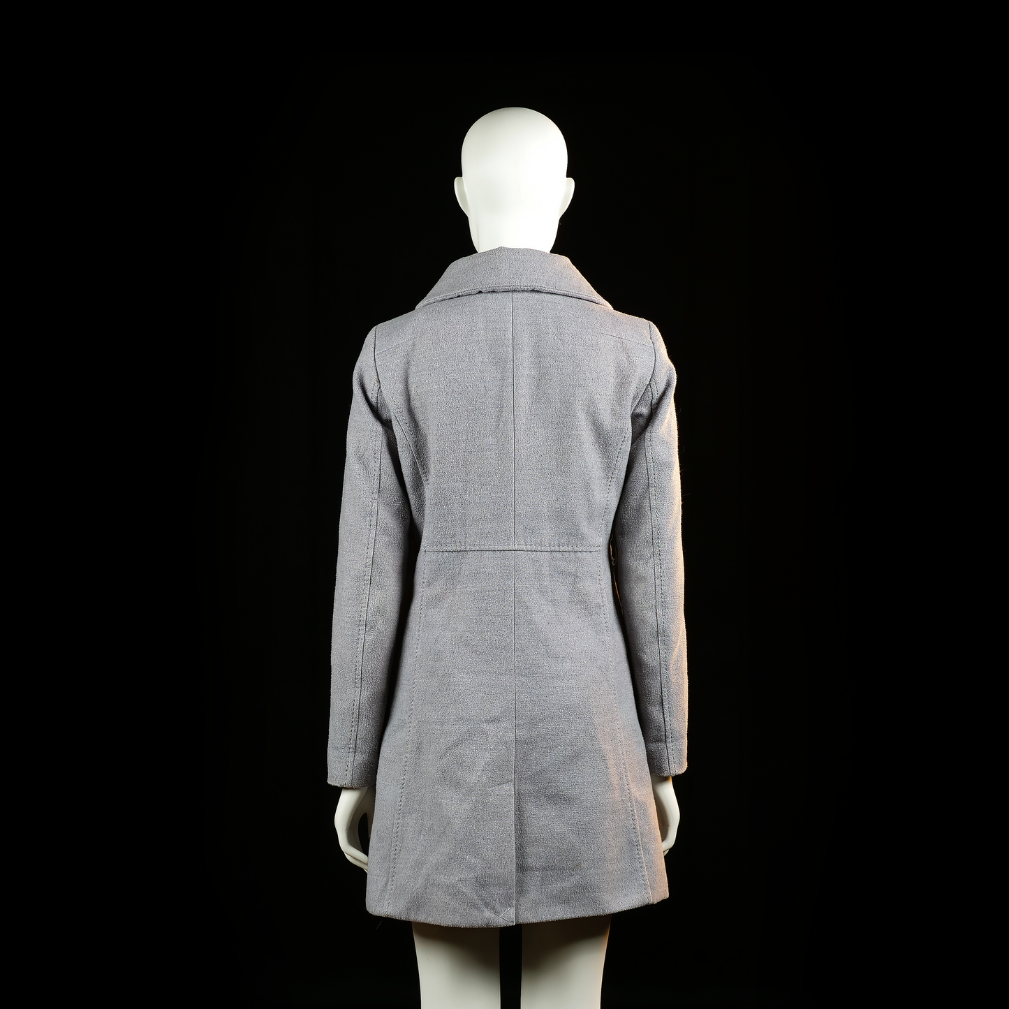 H&M - overcoat - Light Gray - (Storlek: 34)
