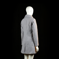 H&M - overcoat - Light Gray - (Storlek: 34)