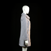 H&M - overcoat - Light Gray - (Storlek: 34)