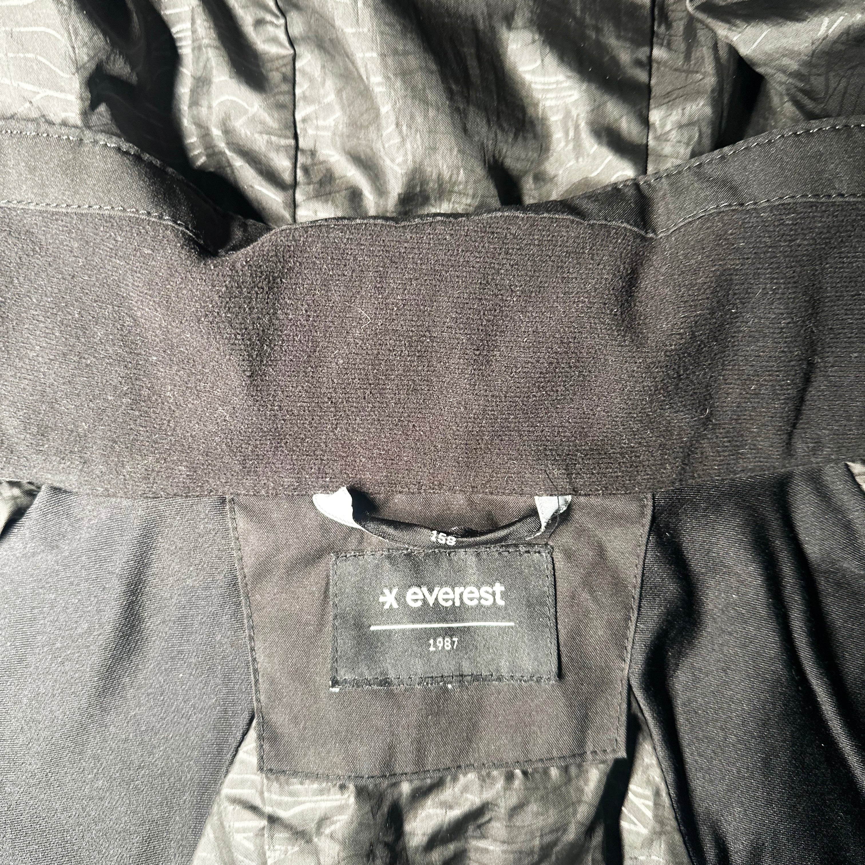 Everest - windbreaker - Black, White - (Storlek: 158)