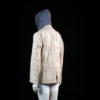 Golden Blazer - blazer - Beige, Dark Gray - (Storlek: L)