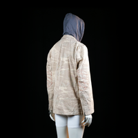 Golden Blazer - blazer - Beige, Dark Gray - (Storlek: L)