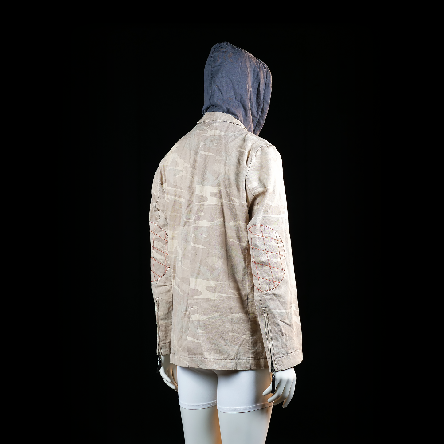 Golden Blazer - blazer - Beige, Dark Gray - (Storlek: L)