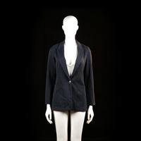 H&M - blazer - Black, White - (Storlek: 34)