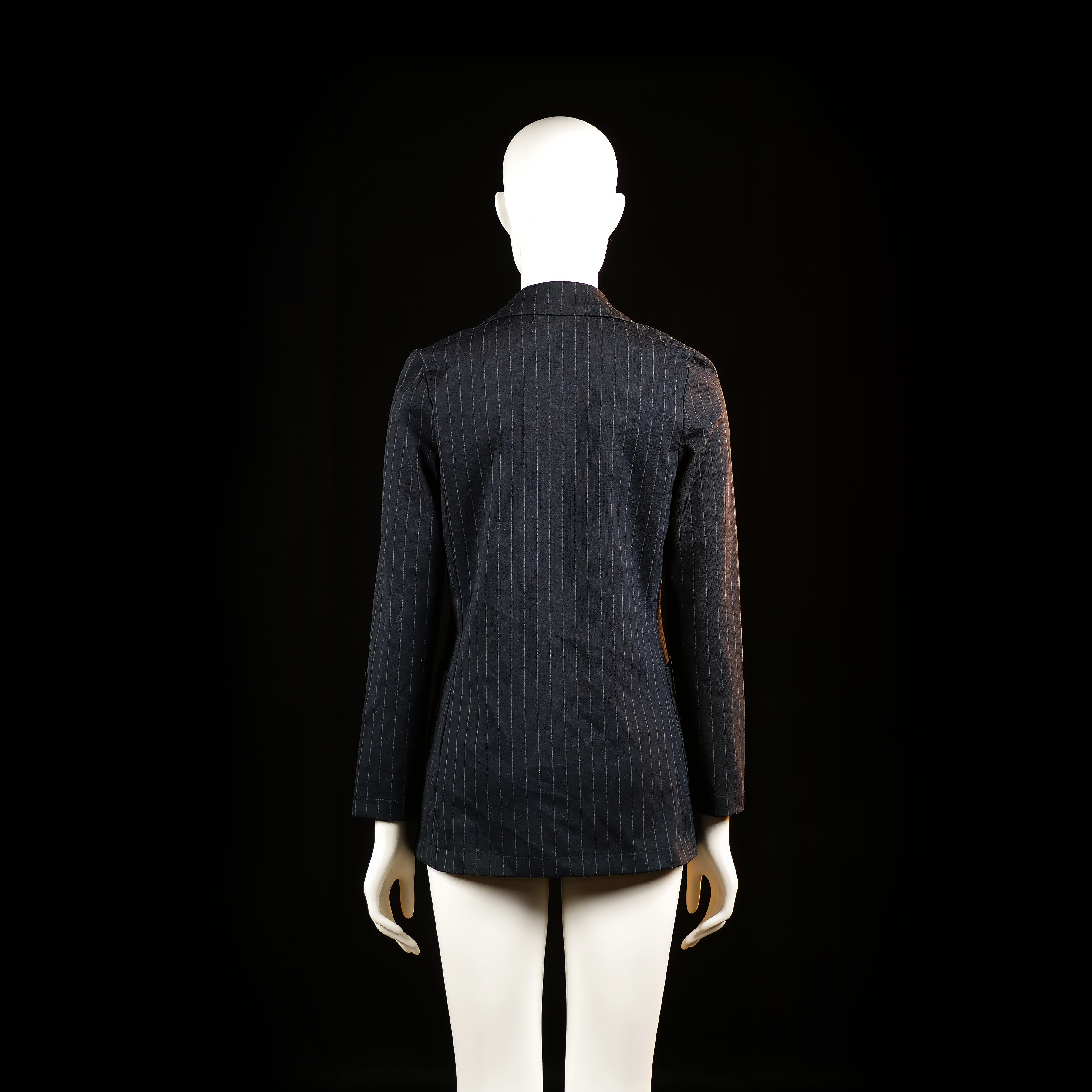 H&M - blazer - Black, White - (Storlek: 34)