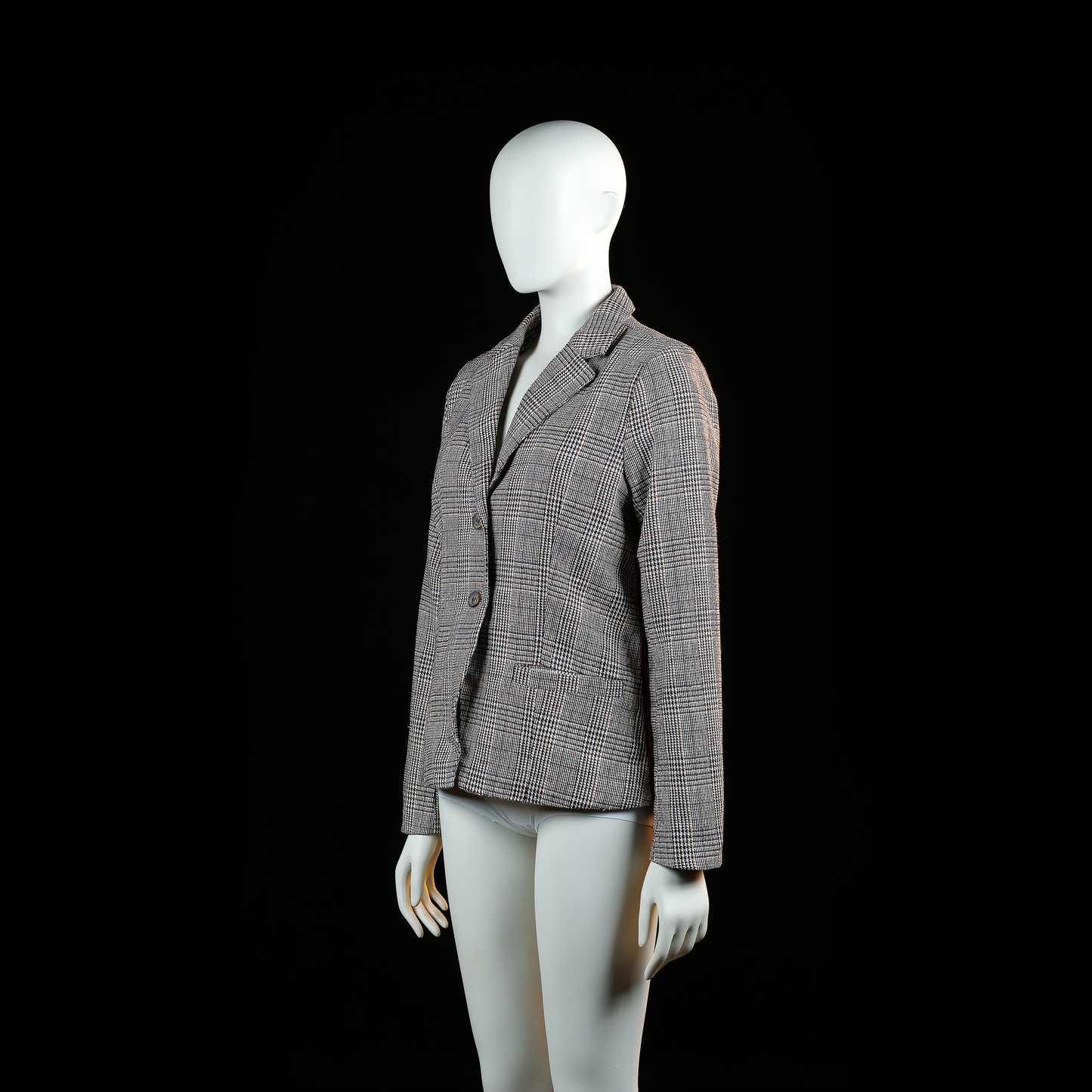 Soulmate - blazer - Gray, Brown - (Storlek: 38)