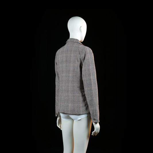 Soulmate - blazer - Gray, Brown - (Storlek: 38)