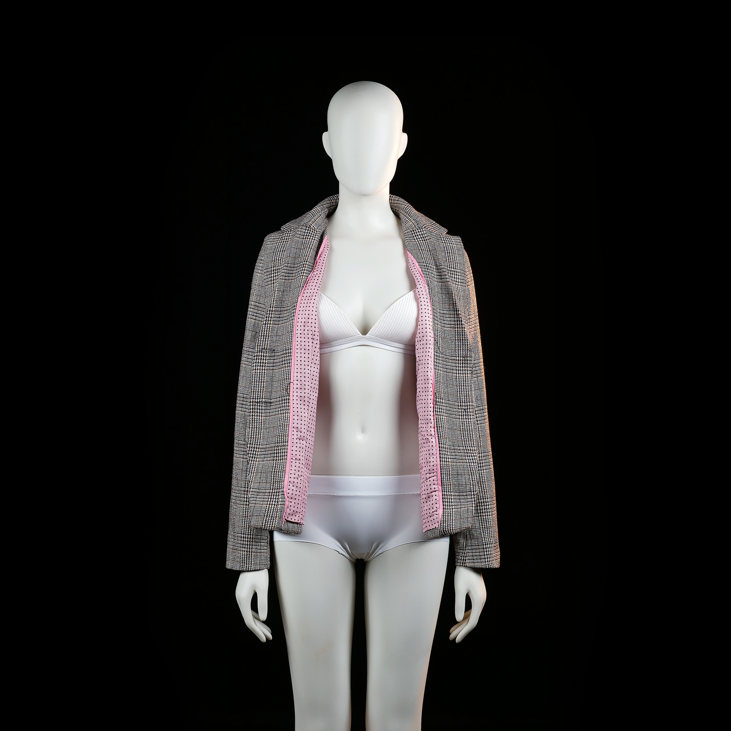 Soulmate - blazer - Gray, Brown - (Storlek: 38)