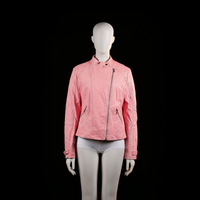 Pescara - biker jacket - Pink - (Storlek: L)
