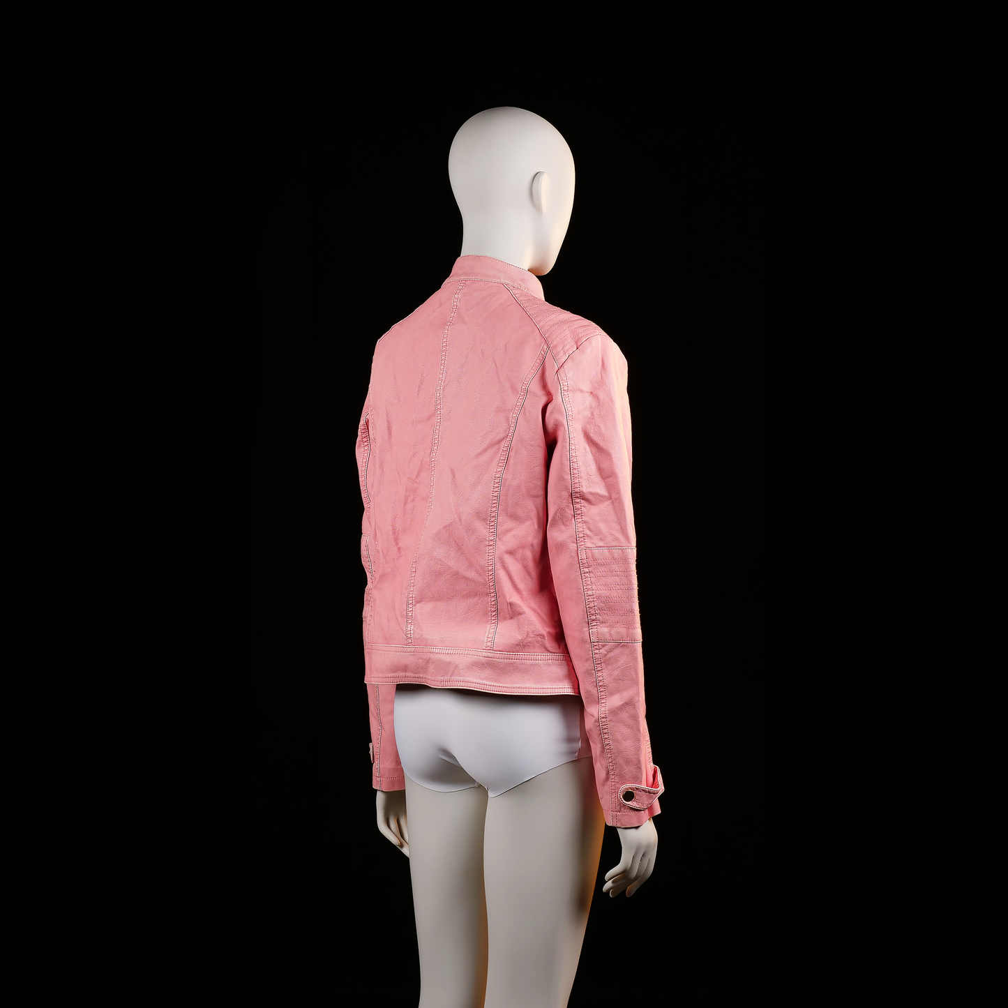 Pescara - biker jacket - Pink - (Storlek: L)