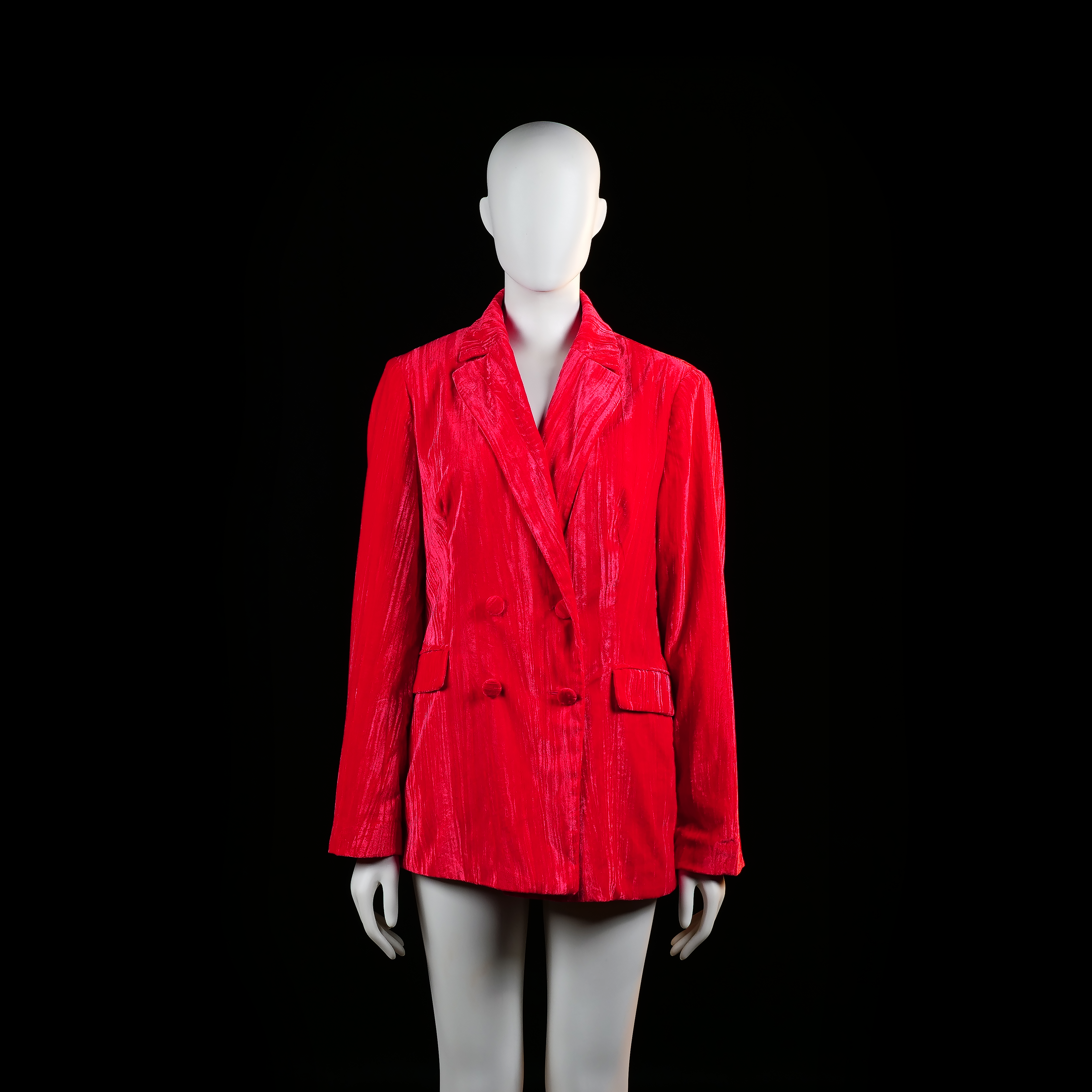 Primark - blazer - Red - (Storlek: 42)