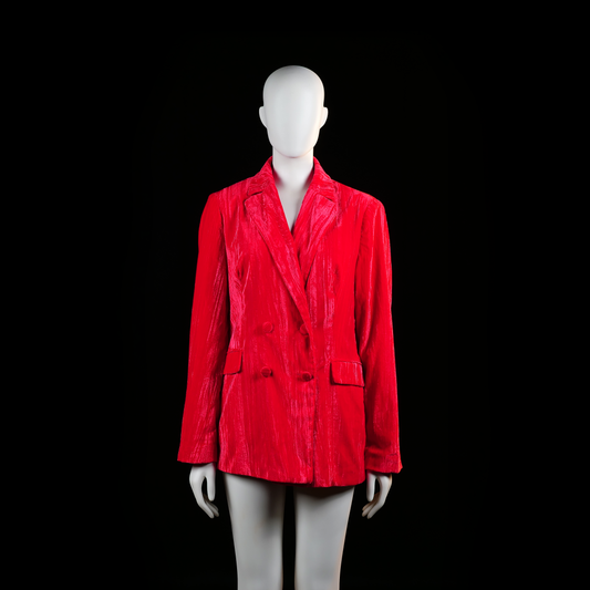 Primark - blazer - Red - (Storlek: 42)