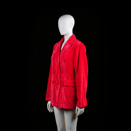 Primark - blazer - Red - (Storlek: 42)