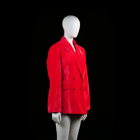 Primark - blazer - Red - (Storlek: 42)