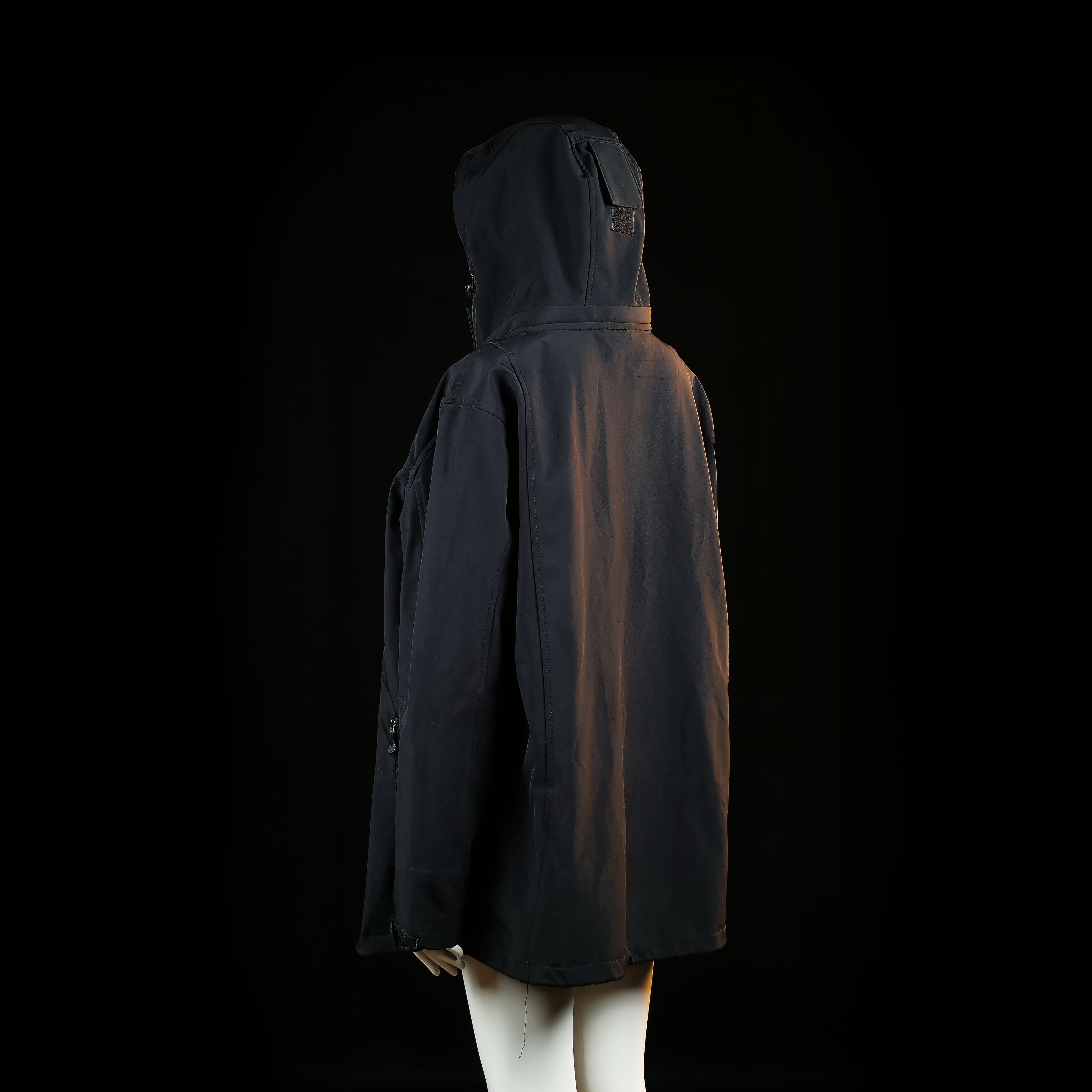 Janina - rain coat - Black, Pink - (Storlek: 50)