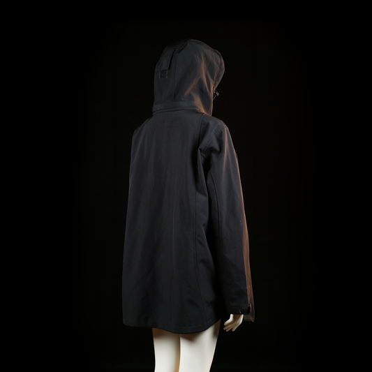 Janina - rain coat - Black, Pink - (Storlek: 50)