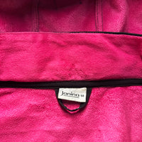 Janina - rain coat - Black, Pink - (Storlek: 50)