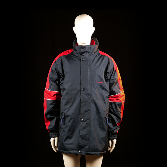 Berglund - windbreaker - Black, Red - (Storlek: 2XL)